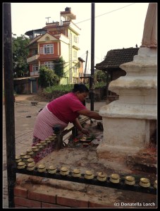 Mornings can be very busy with Gods everywhere. © Donatella Lorch